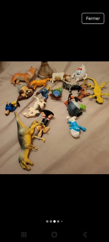 Lot animaux figurines