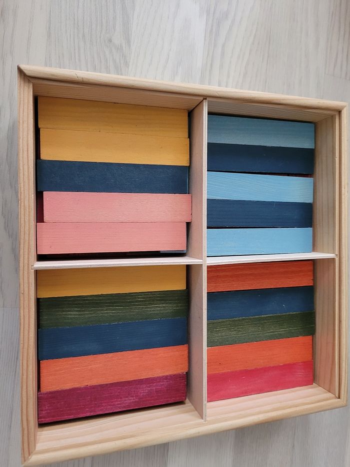 coffret bois 100 kapla de couleurs (25e) - photo numéro 5