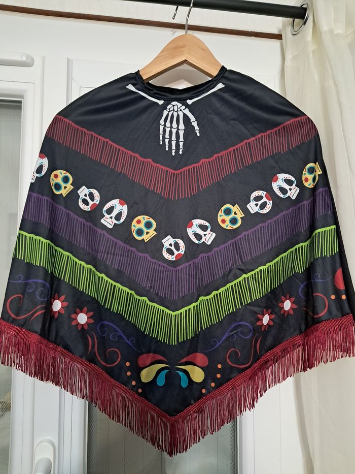 Poncho halloween enfant