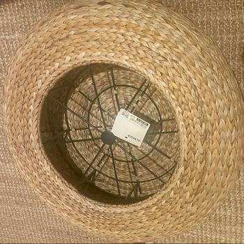 Pouf IKEA fibres de bananier neuf 🌴