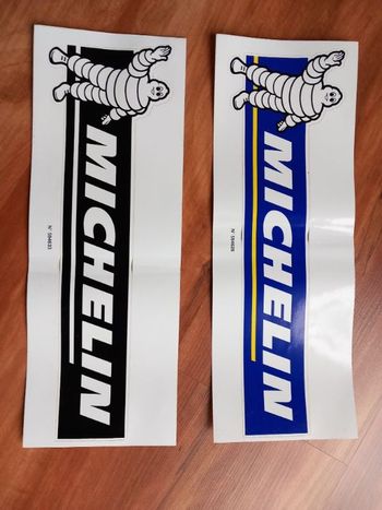 Autocollants michelin