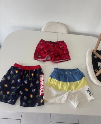 Lot Short de bain 8 ans