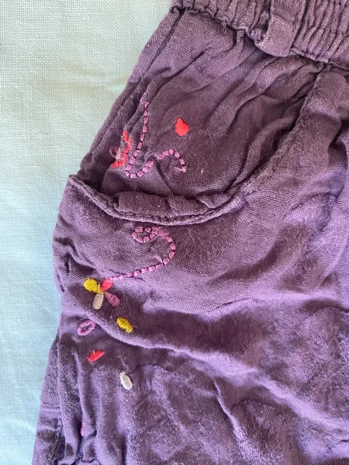 Lot 2 shorts style bloomers 12 mois Grain de blé - photo numéro 3