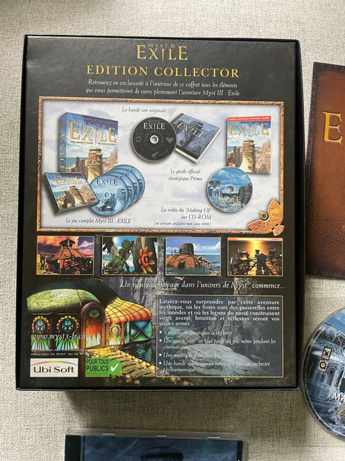 Myst III 3 - Exile - edition collector - big box - Ubi soft - Jeu PC - NRJ - photo numéro 3