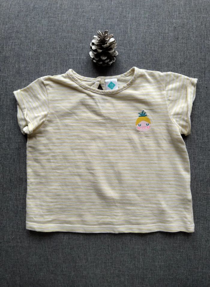 🔸 Tee-shirt manches courtes - TEX 12 mois🔸