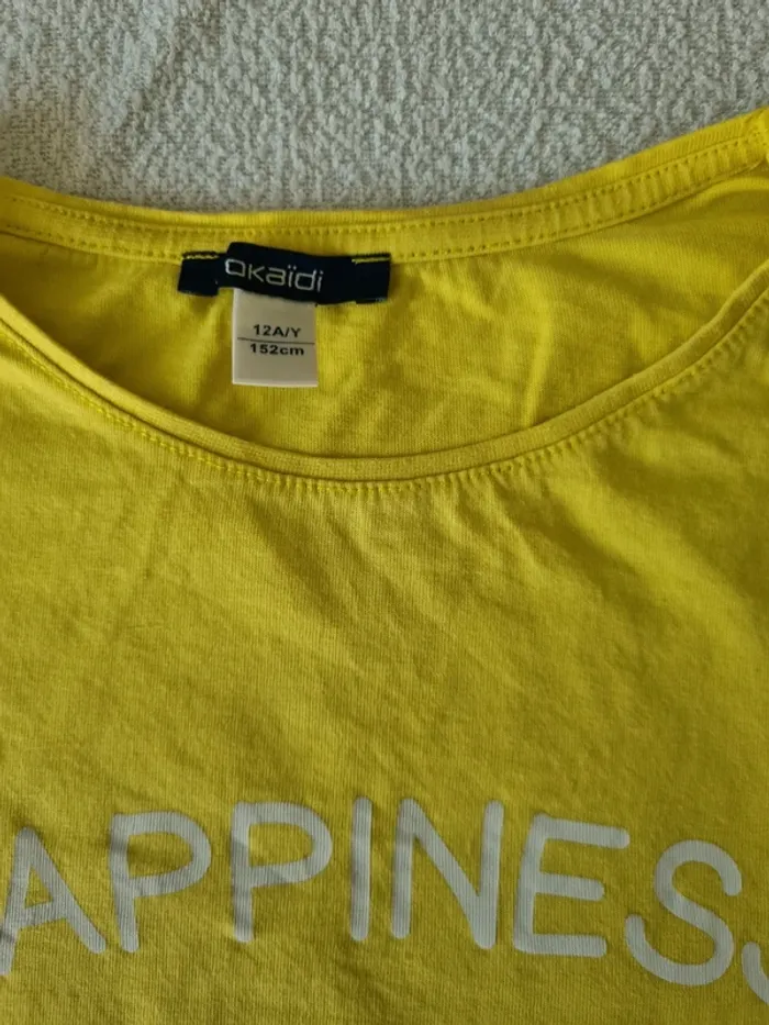 Lot de 2 t-shirts Okaidi 12 ans - photo numéro 7