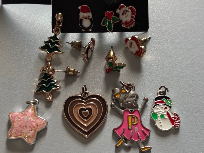 Noël - Pendentifs et boucles d’oreilles pour enfants - photo numéro 3