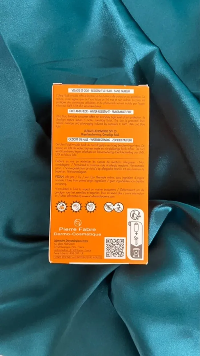 Avene SPF 50 ultra fluide - photo numéro 3