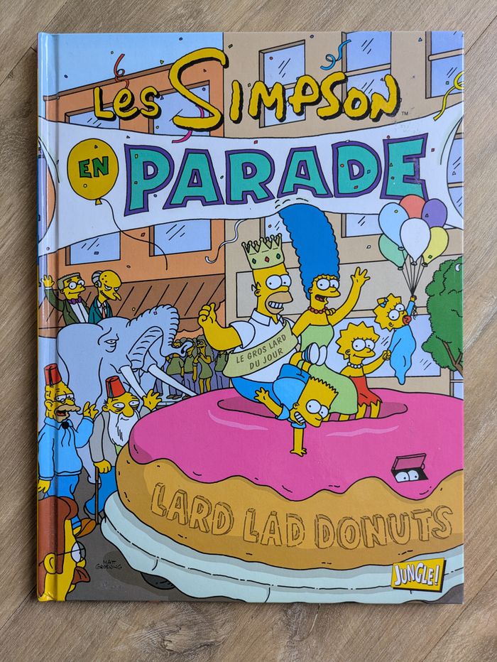 BD Les Simpson en parade