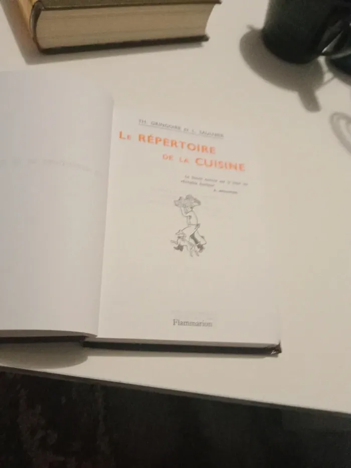 Livre le répertoire BDE la cuisine th Gringoire - photo numéro 7