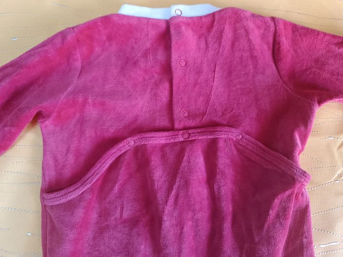 Pyjama velours Mickey Père Noël Disney 12 mois - photo numéro 5