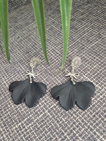 Boucles d’oreilles "Ginkgo Élégance"