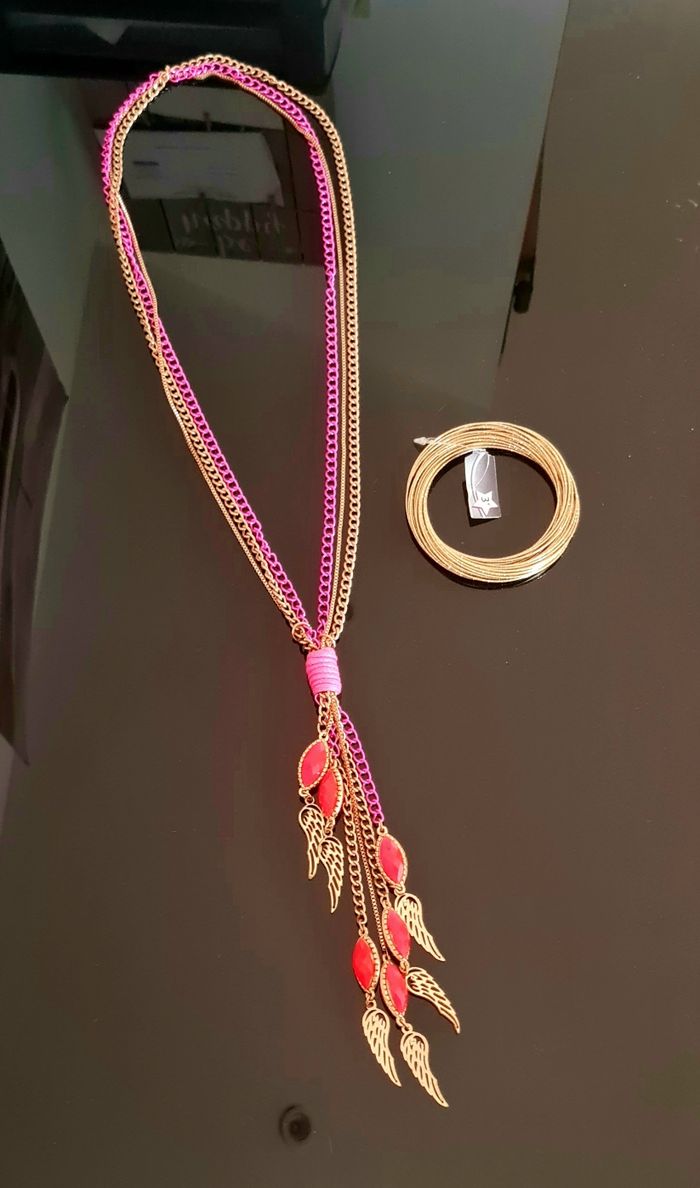 Collier + Bracelets neufs - photo numéro 4