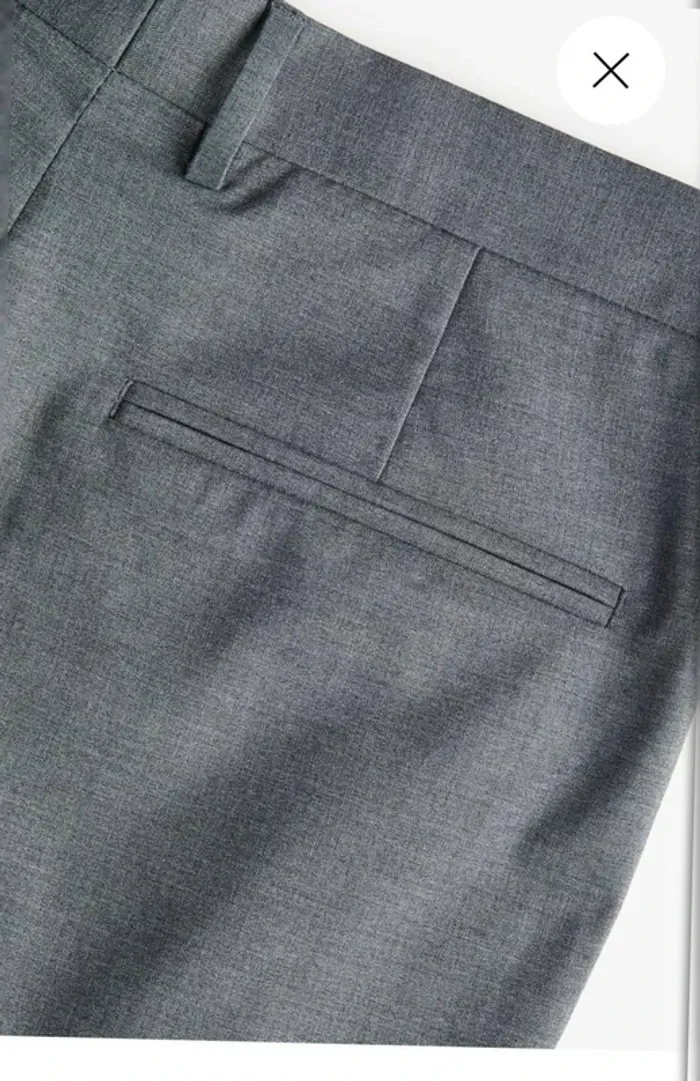 Pantalon de costume slim fit stretch taille 38 h&m neuf - photo numéro 9