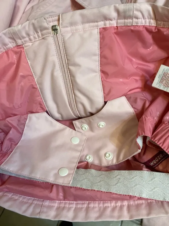 Anorak matelassé rose Décathlon taille 14 ans - n82m - photo numéro 9