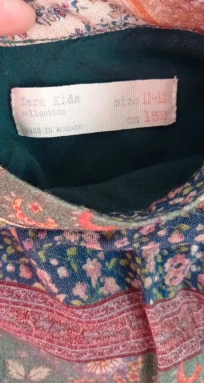 Robe bohème chic Zara – Taille L (Zara Kids) - photo numéro 2