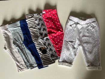 Lot leggings 6 mois