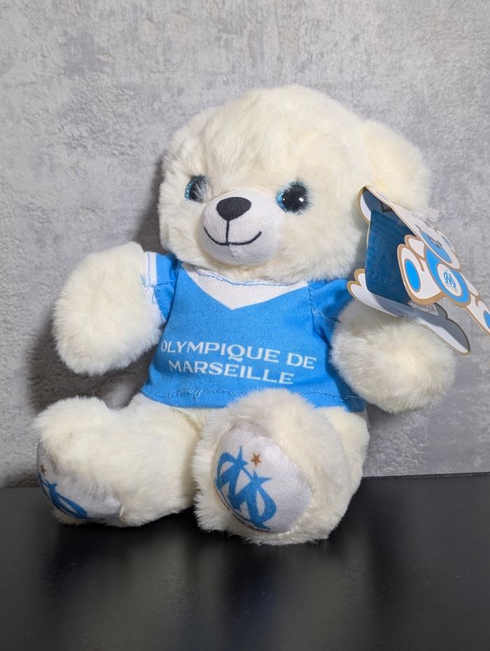 Peluche  OM ourson officiel - photo numéro 3
