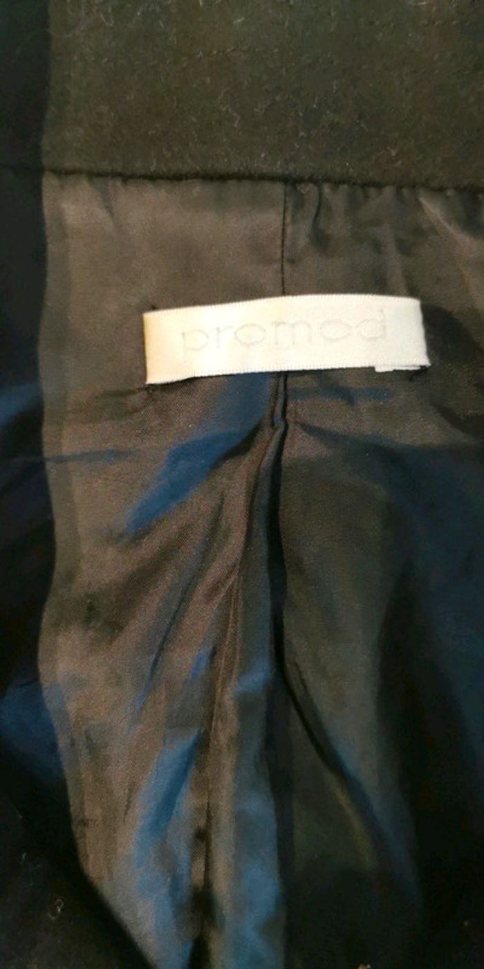 Manteau noir Promod femme taille 40 - photo numéro 4