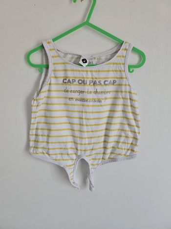 Débardeur fille 4 ans