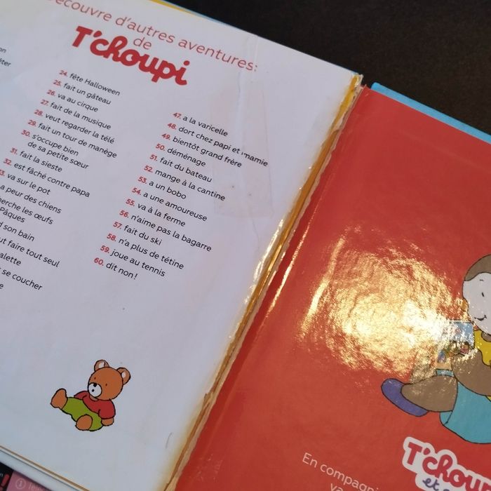 Lot livres enfant Nathan T'choupi - photo numéro 6