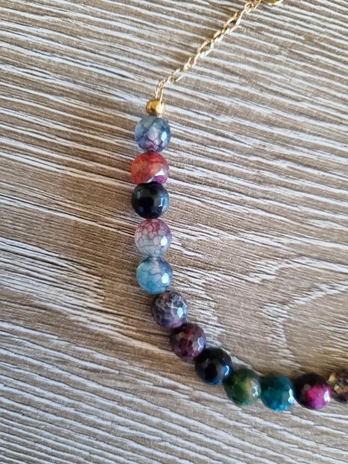 Bracelet en pierres Multi-Agates - photo numéro 6