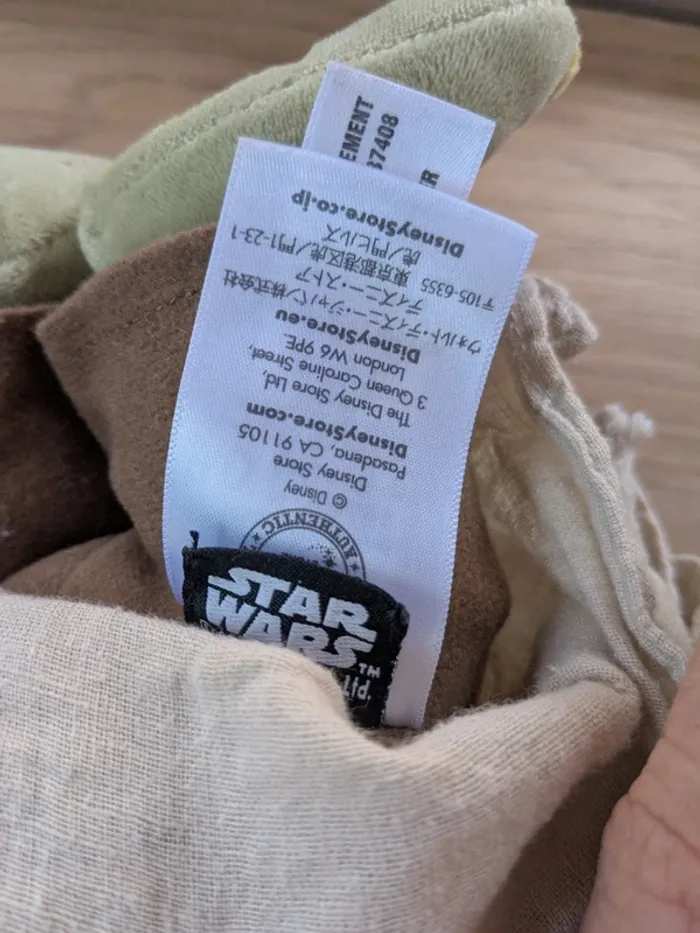 Peluche Yoda Star Wars - photo numéro 3