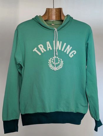 Sweat à capuche vintage Dropnyl Helanca - Vert