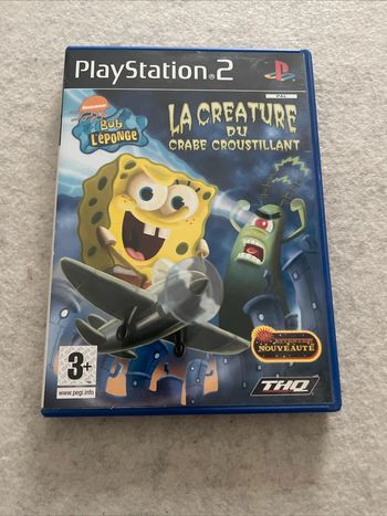 Bob L’eponge: La Créature Du Crabe Croustillant - Jeu PS2 Complet PAL FR