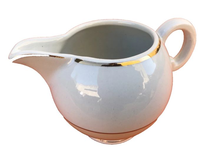 Pichet / Pot à lait  KG (Keller Guerin) Faïence Lunéville France - photo numéro 8