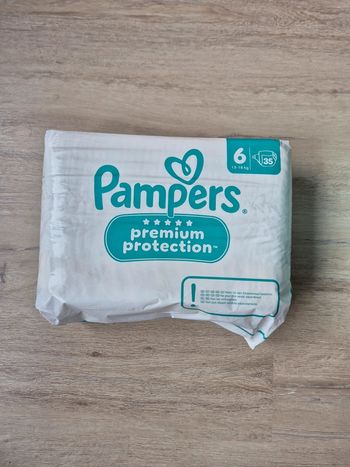 Pampers premium protection taille 6