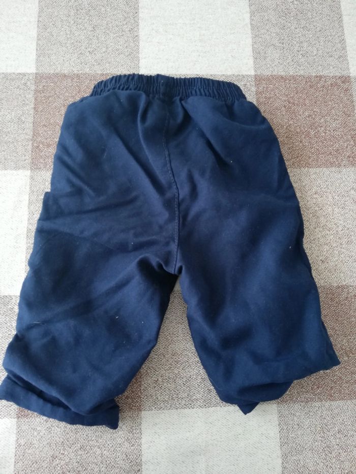Pantalon 6 mois marine doublé 3€ - photo numéro 3