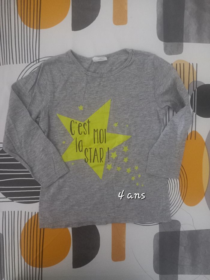 Tee-shirt ML 4 ans