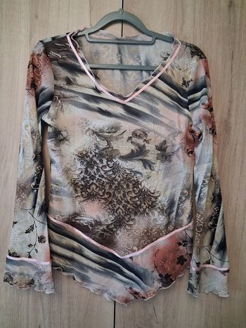 Tunique rose 38à motifs