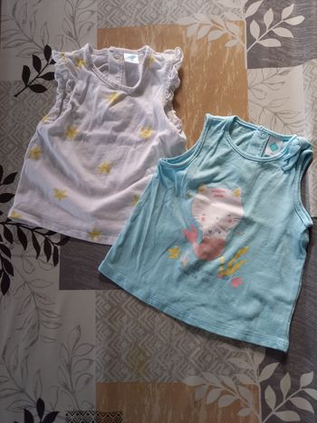 Tee shirt fille 9 mois