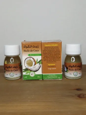 2 huiles de coco 2x30ml