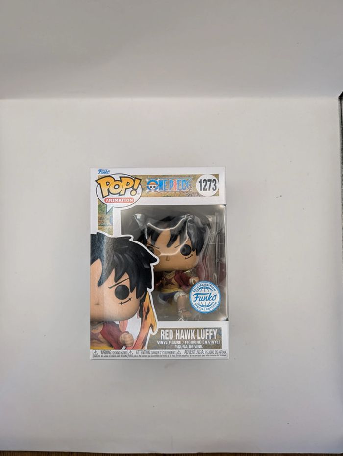 Funko Pop : One Piece 1273 - Red Hawk Luffy Edition speciale
