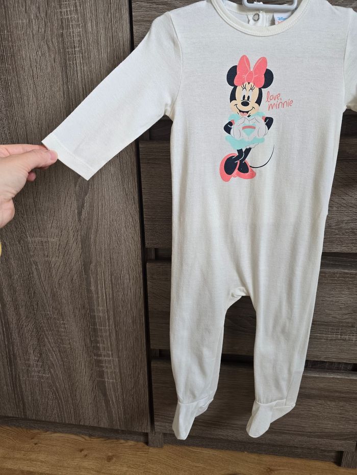 Vêtement Bébé Fille - Pyjama Minnie - Disney - 9 mois - photo numéro 2