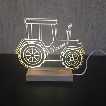 Lampe tracteur personnaliser 