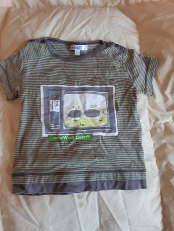 T-shirt 12 mois 100% coton