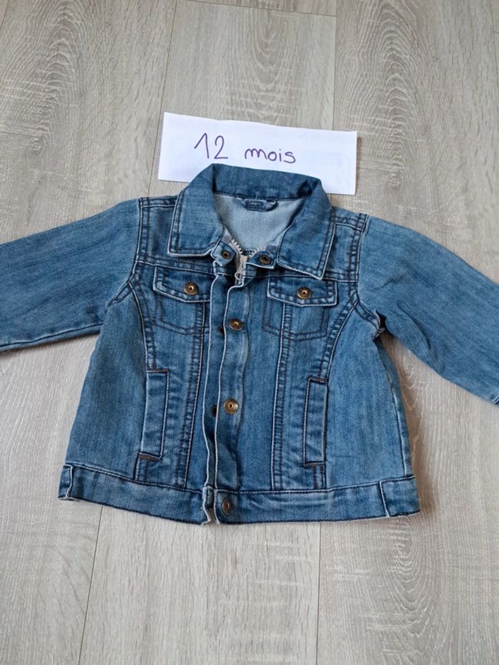 Veste en jean 12 mois