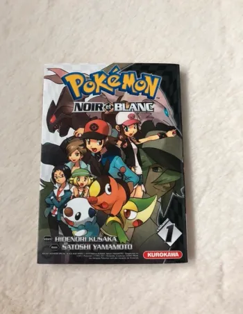 Livre manga - Pokémon Noir et Blanc - volume 1