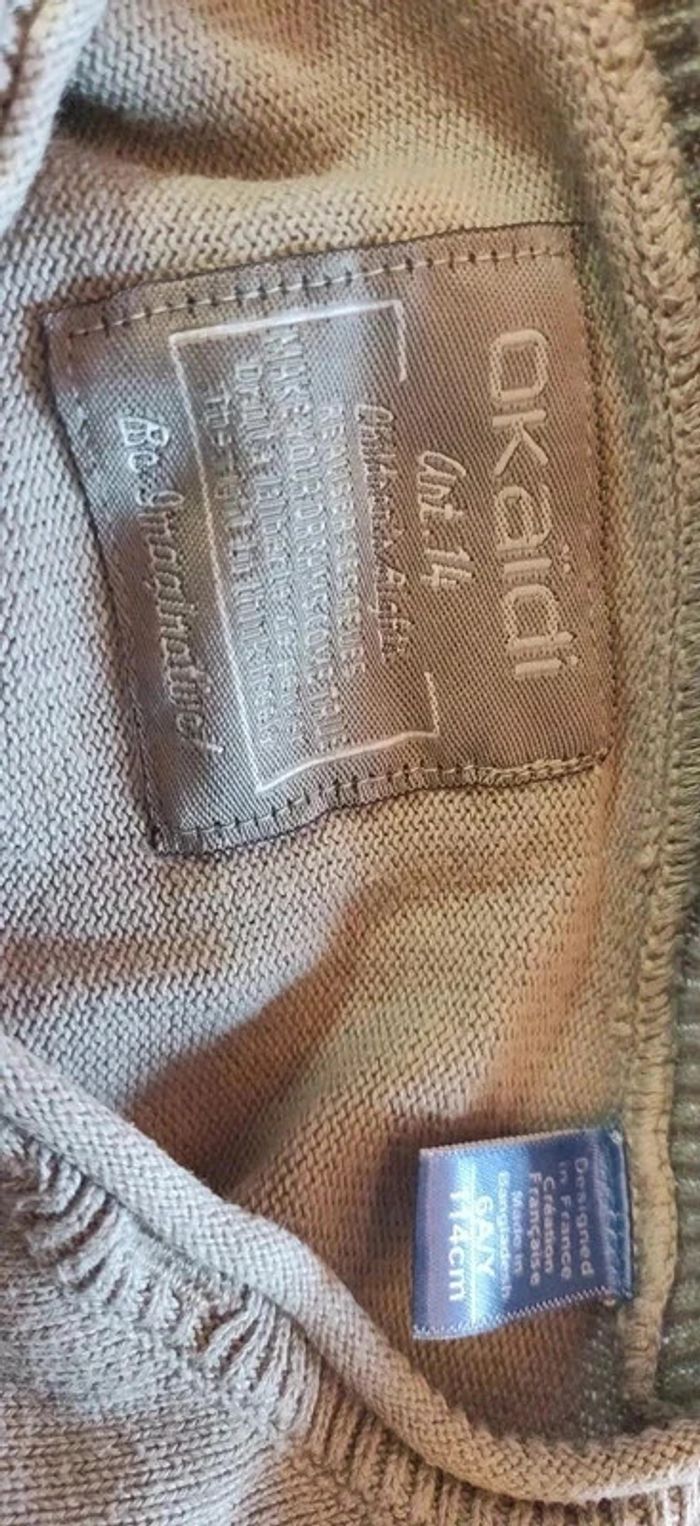 Superbe pull tie and dye Okaïdi 6 ans - photo numéro 4