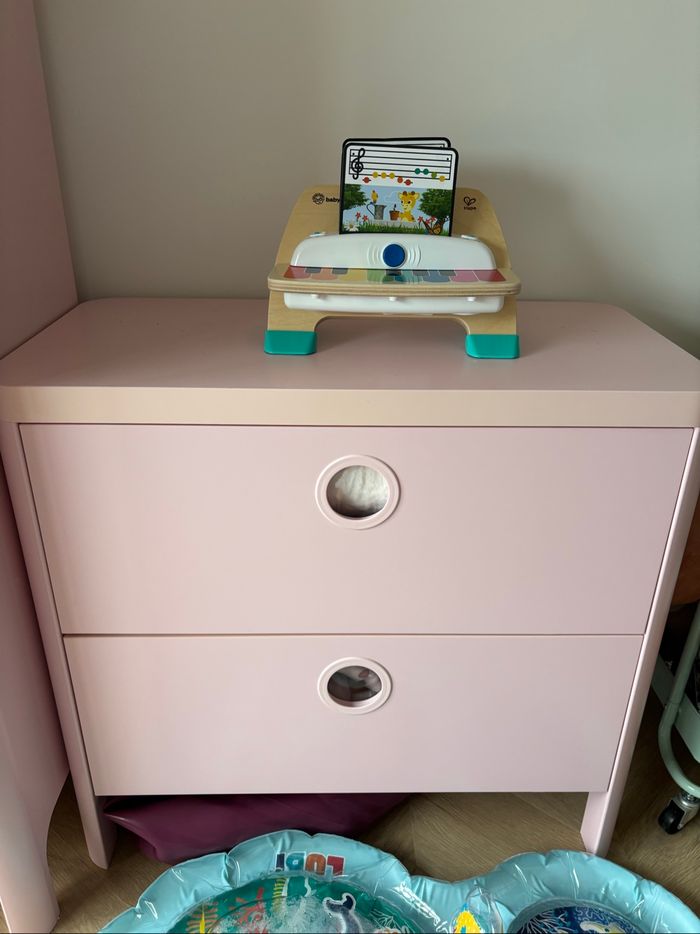 Ensemble armoire rose - photo numéro 3