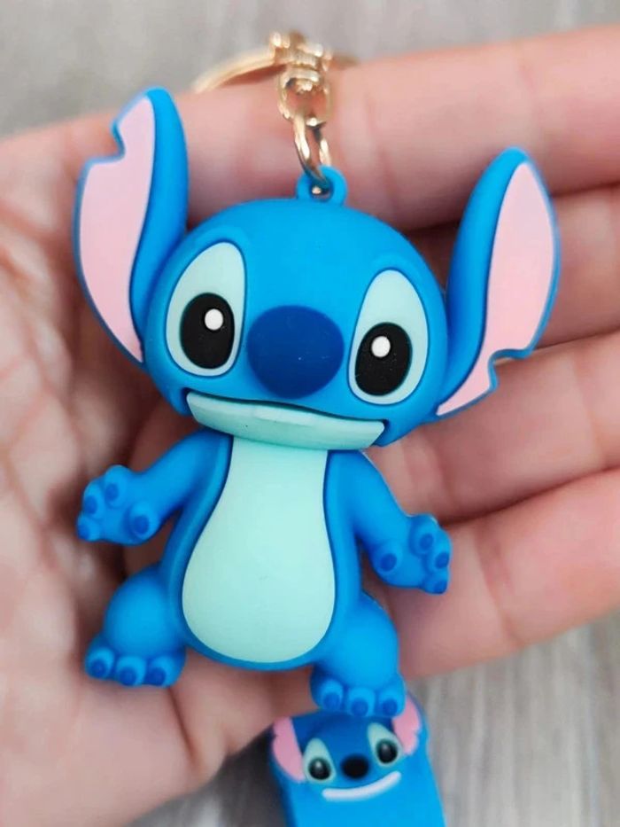 Porte clés Lilo & Stitch bleu - photo numéro 4