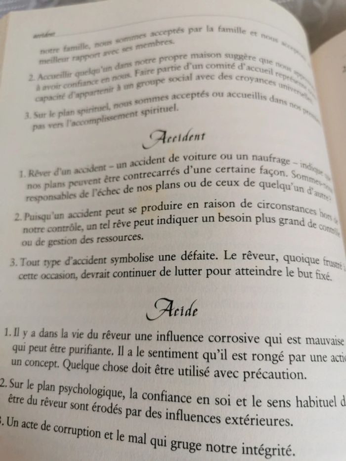 Dictionnaire des Rêves - photo numéro 2