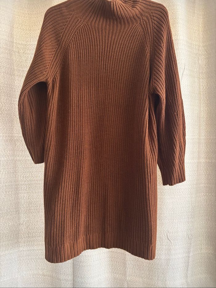 pull robe marron taille L - photo numéro 2