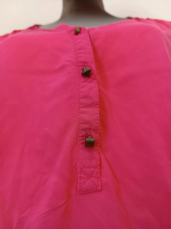 Blouse rose manches longues taille 2 - photo numéro 6