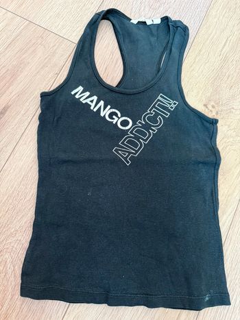 Débardeur Mango noir en S