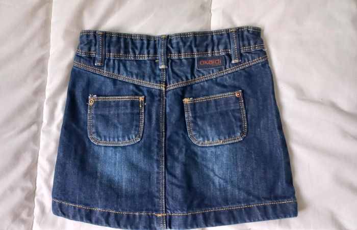 Jupe en jeans okaïdi t4ans - photo numéro 2